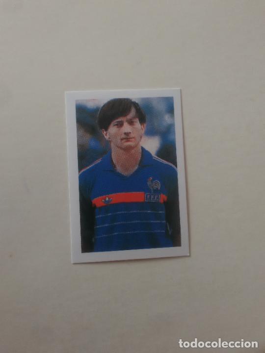 Figurine di Calcio: 195 JEAN FRAN&Ccedil;OIS DOMERGUE SELECCI&Oacute;N FRANCIA CROMO STICKER FUTBOL MUNDIAL 1986 WORLD CUP NAVARRETE