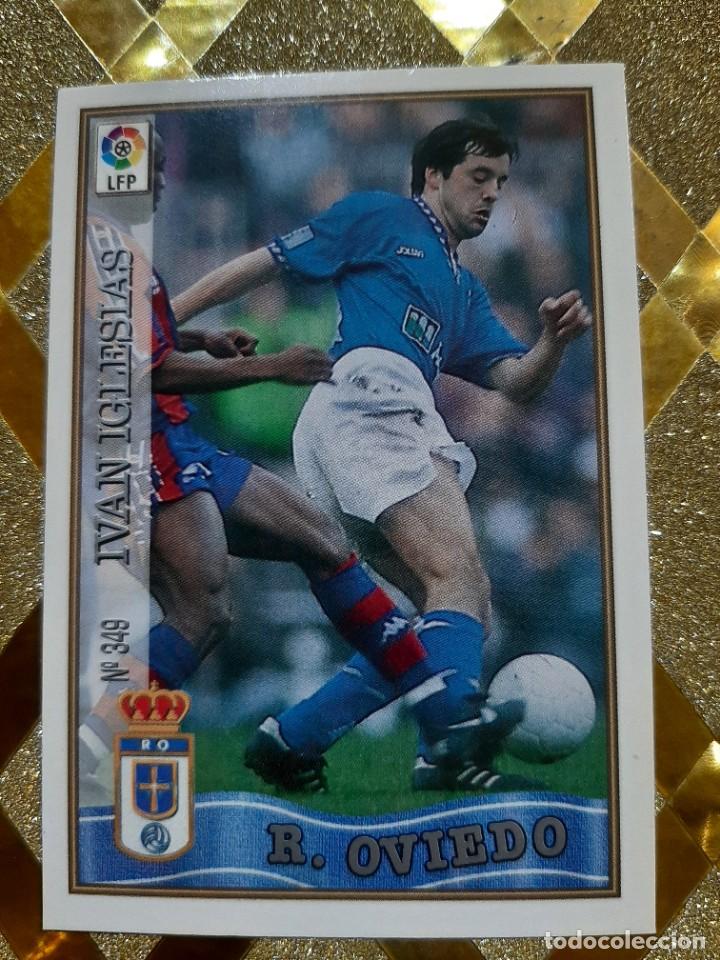 Figurine di Calcio: CROMO DE FUTBOL NUMERO 349 IVAN IGLESIAS OVIEDO LAS FICHAS DE LA LIGA 97 - 98 MUNDICROM0 !