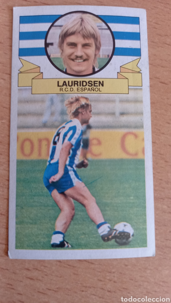Figurine di Calcio: Lauridsen Espa&ntilde;ol liga 1985 1986 85 86 ediciones este