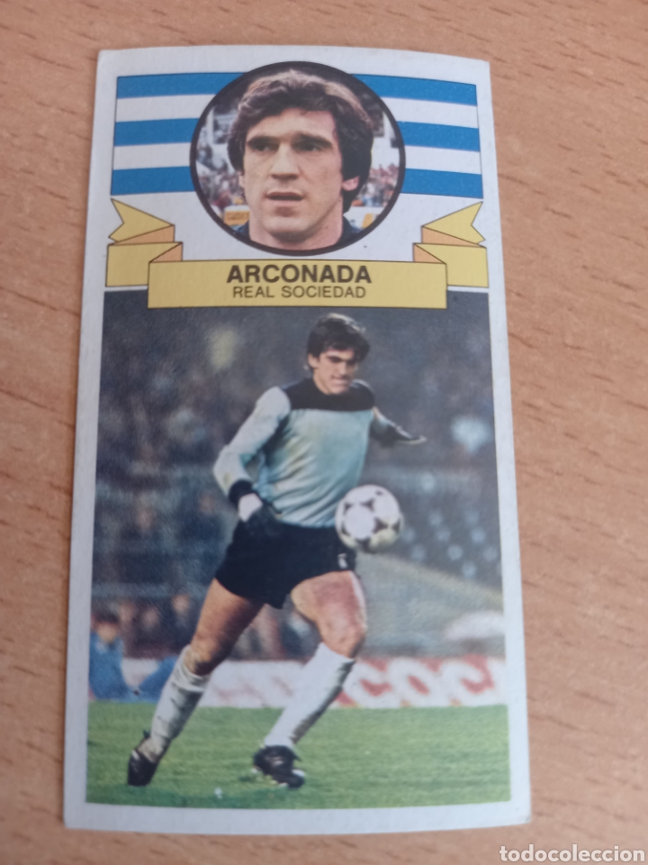 Fu&szlig;ball-Sticker: Arconada Real Sociedad liga 1985 1986 85 86 ediciones este