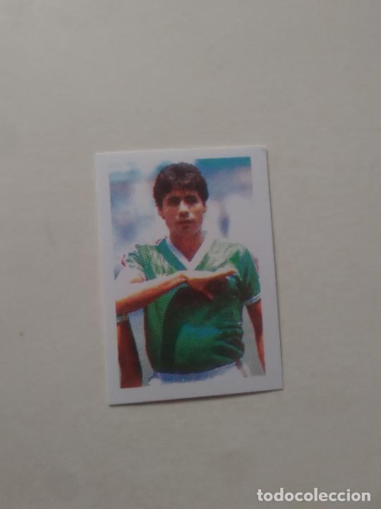 Fu&szlig;ball-Sticker: 296 MIGUEL BARBOSA SELECCI&Oacute;N M&Eacute;XICO CROMO STICKER FUTBOL MUNDIAL 1986 WORLD CUP NAVARRETE