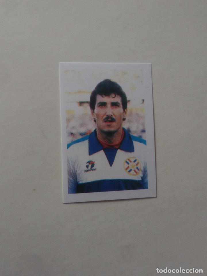 Fu&szlig;ball-Sticker: 318 ROBERTO FERN&Aacute;NDEZ SELECCI&Oacute;N PARAGUAY CROMO STICKER FUTBOL MUNDIAL 1986 WORLD CUP NAVARRETE