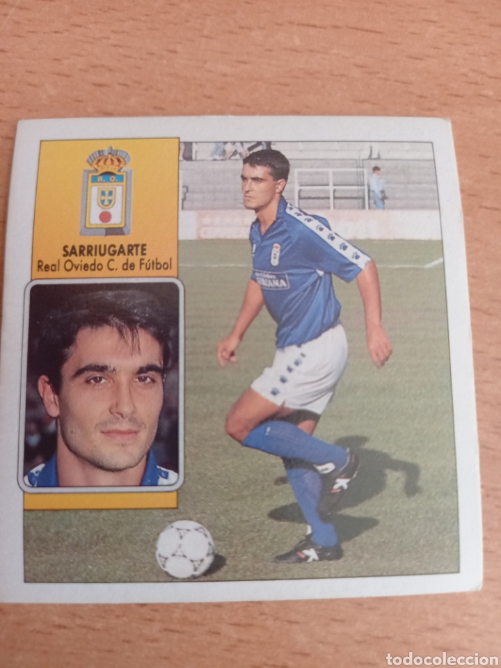 Cromos de F&uacute;tbol: Sarriugarte Real Oviedo liga 1992 1993 92 93 ediciones este