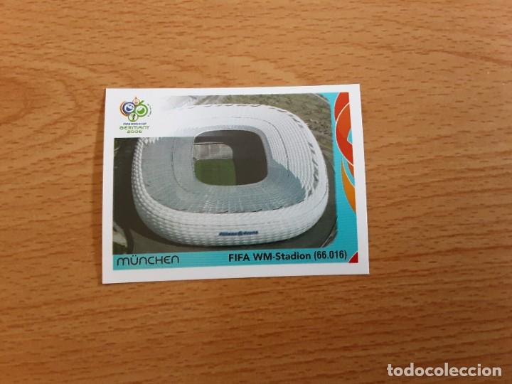 Cromos de F&uacute;tbol: CROMO FUTBOL MUNDIAL 2006 EDITORIAL PANINI 16.MUNCHEN -NUNCA PEGADO