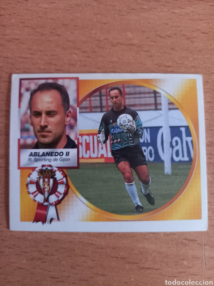 Figurine di Calcio: Ablanedo II Sporting de Gij&oacute;n liga 1994 1995 94 95 ediciones este