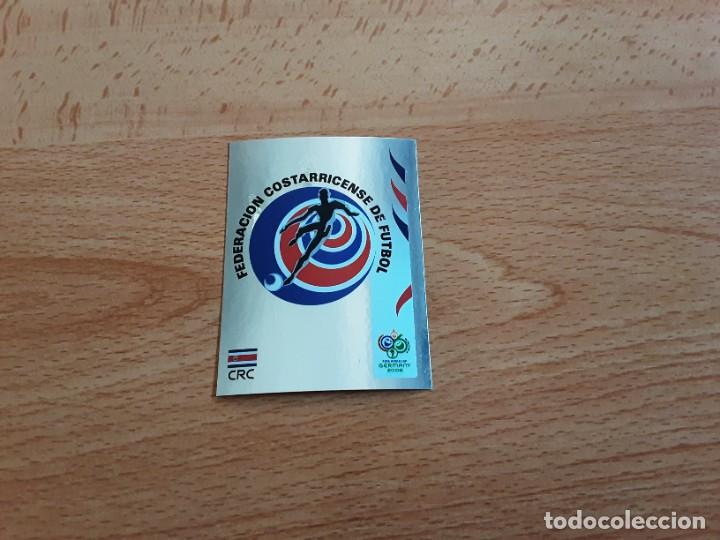 Football Stickers: CROMO FUTBOL MUNDIAL 2006 EDITORIAL PANINI 37.ESCUDO-COSTA RICA-NUNCA PEGADO