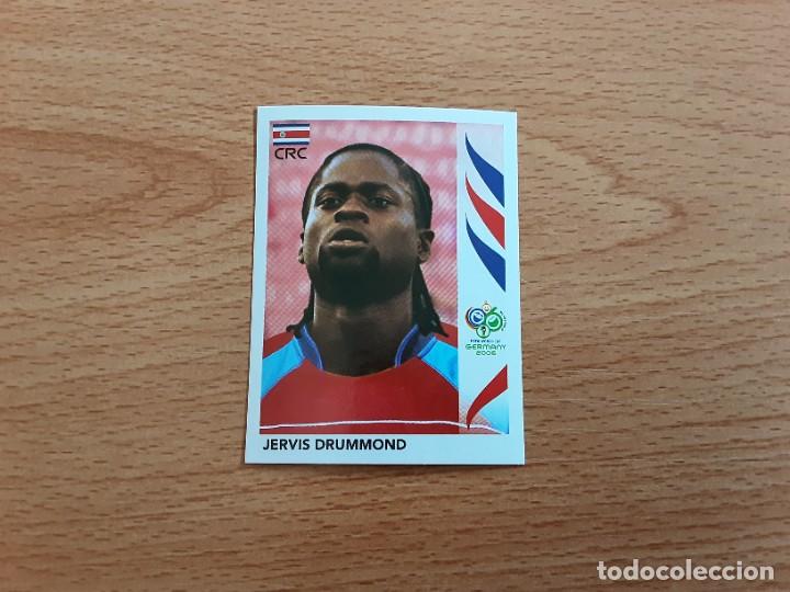 Cartes &agrave; collectionner de Football: CROMO FUTBOL MUNDIAL 2006 EDITORIAL PANINI 39.DRUMMOND-COSTA RICA-NUNCA PEGADO