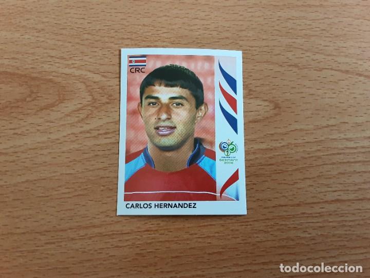 Football Stickers: CROMO FUTBOL MUNDIAL 2006 EDITORIAL PANINI 48.HERNANDEZ-COSTA RICA-NUNCA PEGADO
