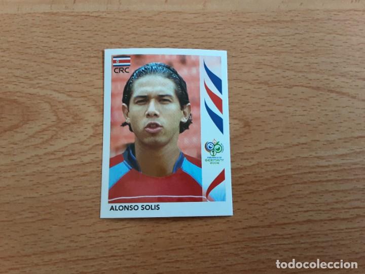 Football Stickers: CROMO FUTBOL MUNDIAL 2006 EDITORIAL PANINI 49.SOLIS-COSTA RICA-NUNCA PEGADO