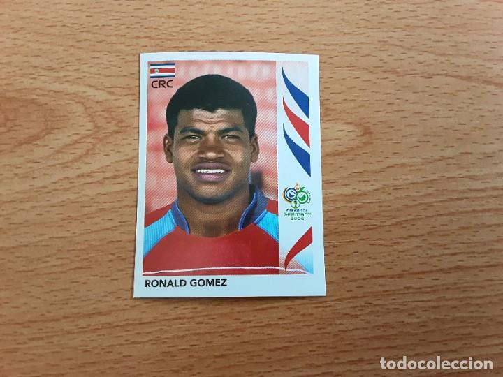 Football Stickers: CROMO FUTBOL MUNDIAL 2006 EDITORIAL PANINI 51.GOMEZ-COSTA RICA-NUNCA PEGADO