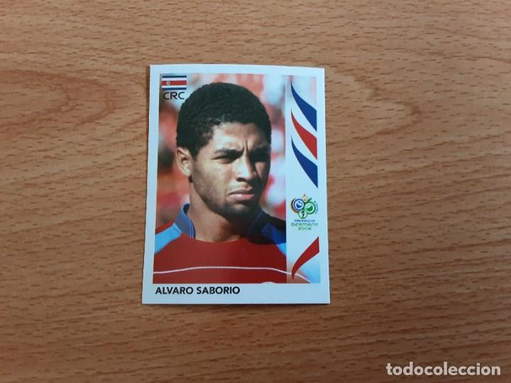 Football Stickers: CROMO FUTBOL MUNDIAL 2006 EDITORIAL PANINI 52.SABORIO-COSTA RICA-NUNCA PEGADO