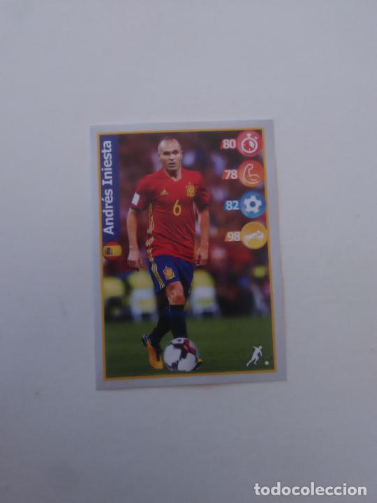 Cromos de F&uacute;tbol: INIESTA SELECCI&Oacute;N ESPA&Ntilde;A CROMO STICKER FUTBOL MUNDIAL 2018 WORLD CUP KELLOGG'S