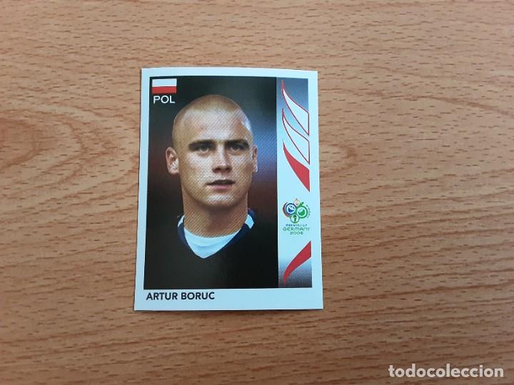 Football Stickers: CROMO FUTBOL MUNDIAL 2006 EDITORIAL PANINI 57.BORUC-POLONIA-NUNCA PEGADO