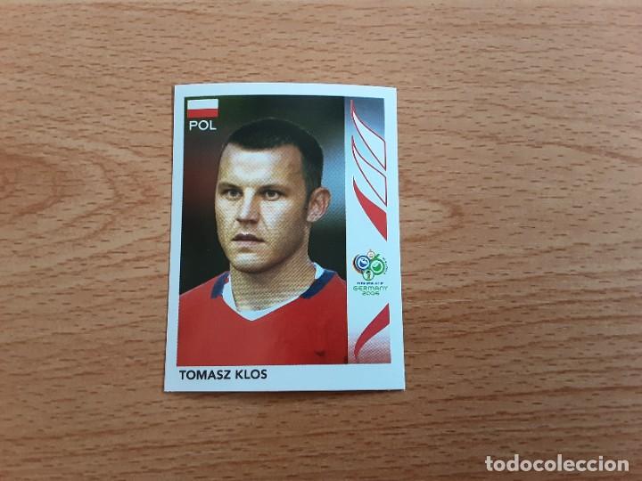 Cromos de F&uacute;tbol: CROMO FUTBOL MUNDIAL 2006 EDITORIAL PANINI 60.KLOS-POLONIA-NUNCA PEGADO