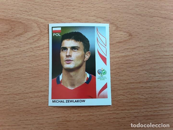 Cromos de F&uacute;tbol: CROMO FUTBOL MUNDIAL 2006 EDITORIAL PANINI 62.ZEWLAKOW-POLONIA-NUNCA PEGADO