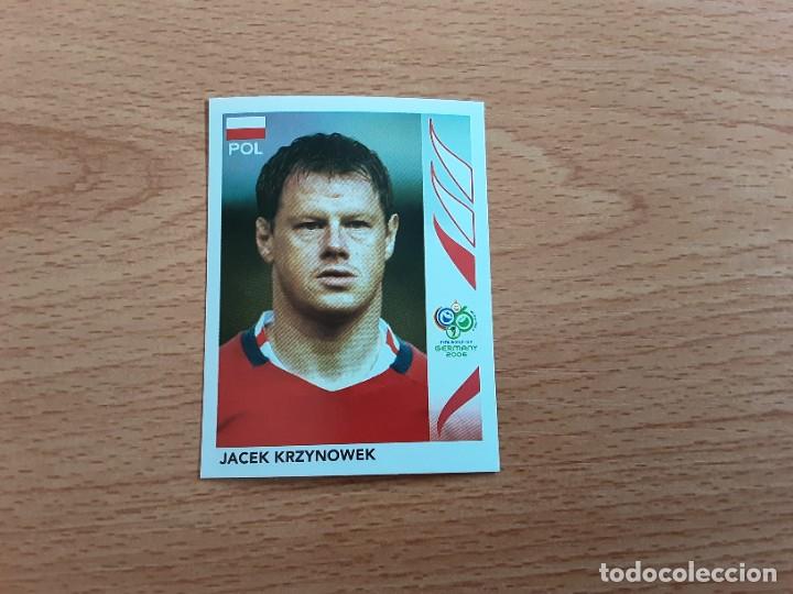 Cromos de F&uacute;tbol: CROMO FUTBOL MUNDIAL 2006 EDITORIAL PANINI 64.KRZYNOWEK-POLONIA-NUNCA PEGADO