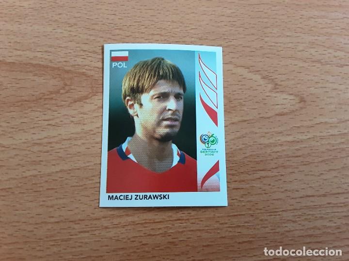 Football Stickers: CROMO FUTBOL MUNDIAL 2006 EDITORIAL PANINI 72.ZURAWSKI-POLONIA-NUNCA PEGADO