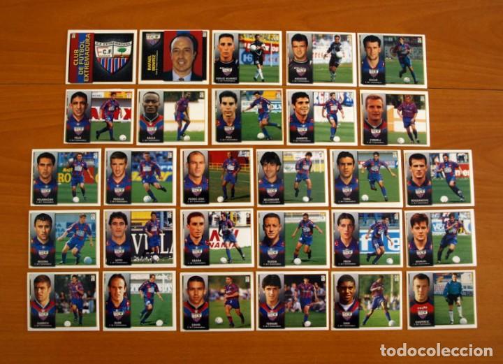 Cromos de f&uacute;tbol: Extremadura-Edic. Este 1998-1999-98-99-Ferrari 31-Gaspercic 34-Lote Equipo Completo 28 cromos Nuevos