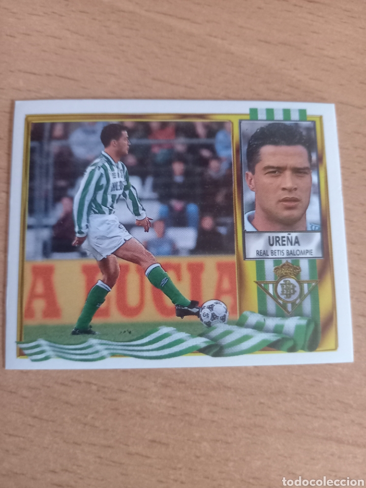 Cromos de F&uacute;tbol: Ure&ntilde;a Real Betis liga 1995 1996 95 96 ediciones este