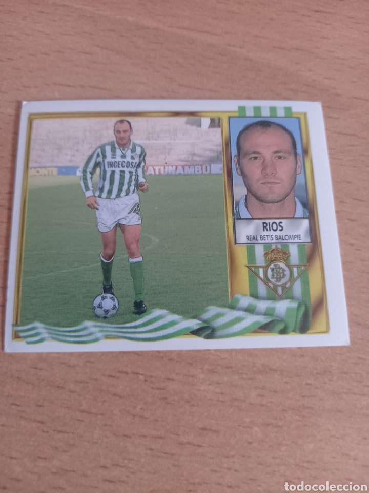 Fu&szlig;ball-Sticker: Rios Real Betis liga 1995 1996 95 96 ediciones este