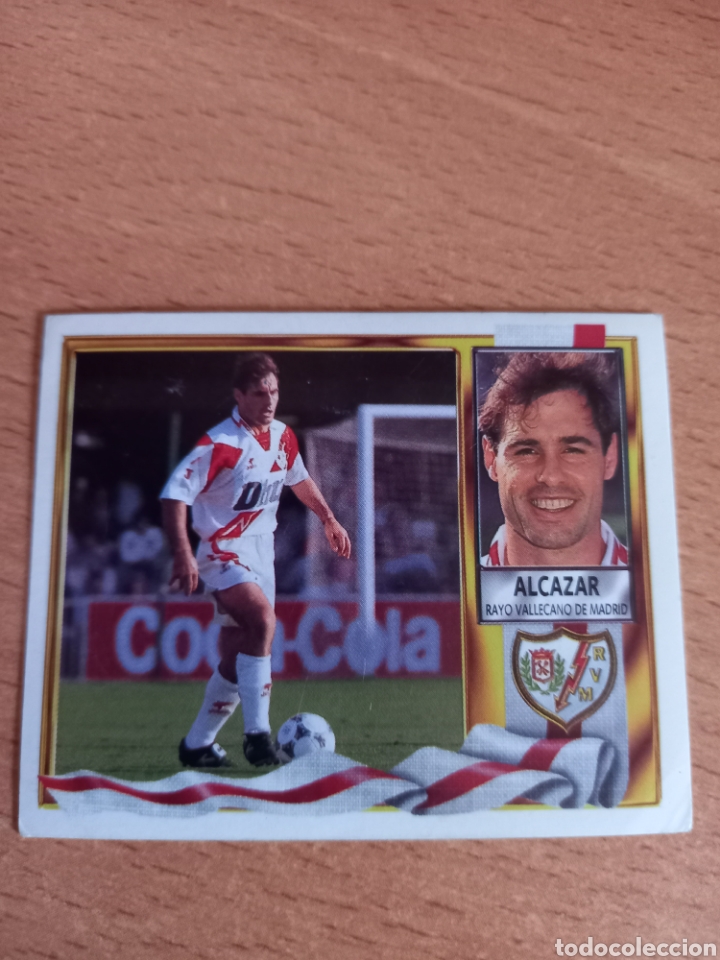 Cromos de F&uacute;tbol: Alc&aacute;zar Rayo Vallecano liga 1995 1996 95 96 ediciones este