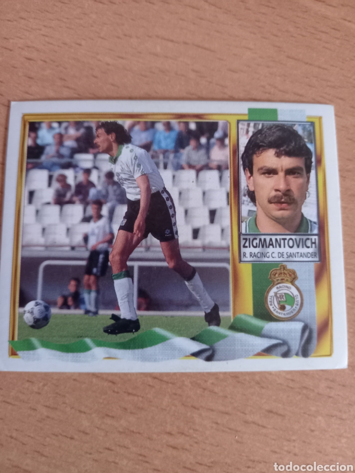 Figurine di Calcio: Zigmantovich Racing de Santander liga 1995 1996 95 96 ediciones este
