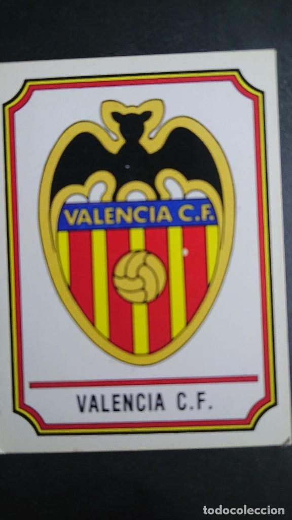 Figurine di Calcio: CROMO ESCUDO VALENCIA F&Uacute;TBOL 89 LIGA 88 89 TEMP 1988 1989 PANINI NUNCA PEGADO