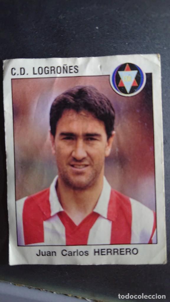 Figurine di Calcio: CROMO HERRERO 145 LOGRO&Ntilde;ES F&Uacute;TBOL LIGA 93 94 TEMP 1993 1994 PANINI NUNCA PEGADO