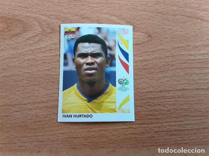 Cromos de F&uacute;tbol: CROMO FUTBOL MUNDIAL 2006 EDITORIAL PANINI 81.HURTADO-ECUADOR-NUNCA PEGADO