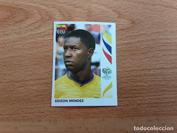 Cromos de F&uacute;tbol: CROMO FUTBOL MUNDIAL 2006 EDITORIAL PANINI 84.MENDEZ-ECUADOR-NUNCA PEGADO