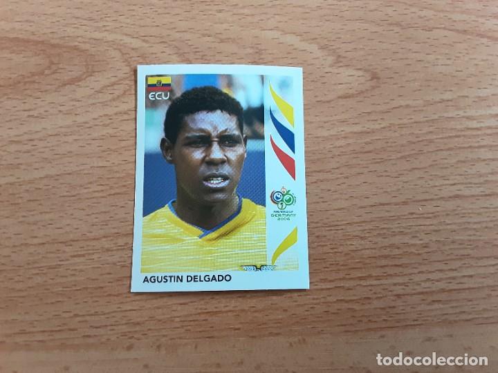Cromos de F&uacute;tbol: CROMO FUTBOL MUNDIAL 2006 EDITORIAL PANINI 89.DELGADO-ECUADOR-NUNCA PEGADO