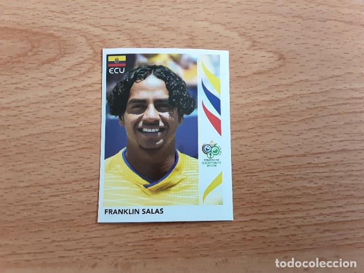 Football Stickers: CROMO FUTBOL MUNDIAL 2006 EDITORIAL PANINI 90.SALAS-ECUADOR-NUNCA PEGADO