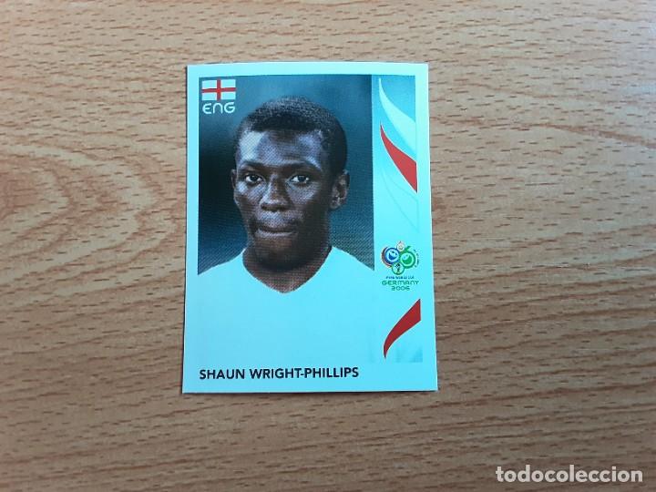 Figurine di Calcio: CROMO FUTBOL MUNDIAL 2006 EDITORIAL PANINI 107.WRIGHT-PHILLIPS/INGLATERRA-NUNCA PEGADO