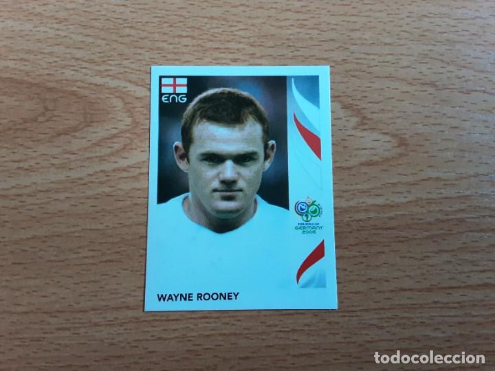 Figurine di Calcio: CROMO FUTBOL MUNDIAL 2006 EDITORIAL PANINI 111.ROONEY-INGLATERRA-NUNCA PEGADO