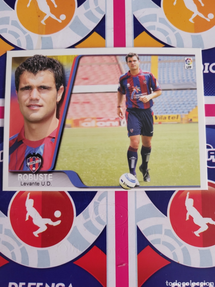 Cromos de f&uacute;tbol: ROBUSTE N&Uacute;MERO 258 LEVANTE EDICIONES ESTADIO 2007 2008 - Foto 1