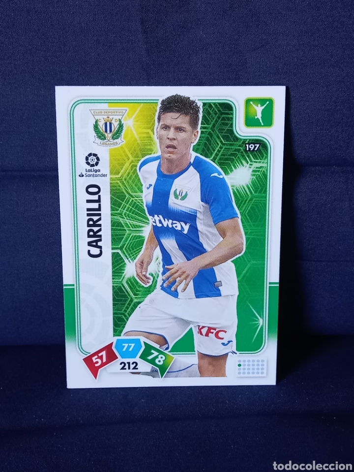 Cromos de Futebol: CROMO ADRENALYN XL 2019/20-CARRILLO,N&Uacute;MERO 197