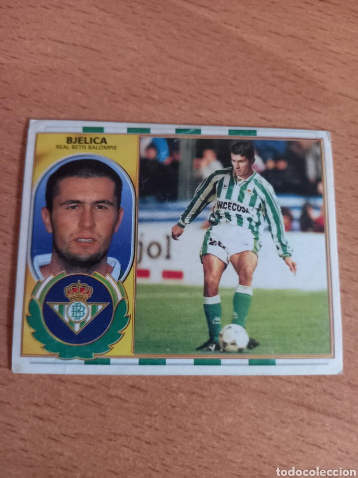 Fu&szlig;ball-Sticker: Bjelica Real Betis liga 1996 1997 96 97 ediciones este