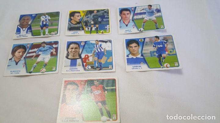 Football Stickers: LOTE DE EDICIONES ESTE 2005 2006 SIETE COLOCAS