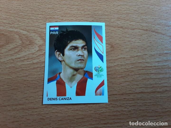 Figurine di Calcio: CROMO FUTBOL MUNDIAL 2006 EDITORIAL PANINI 116.CANIZA-PARAGUAY-NUNCA PEGADO