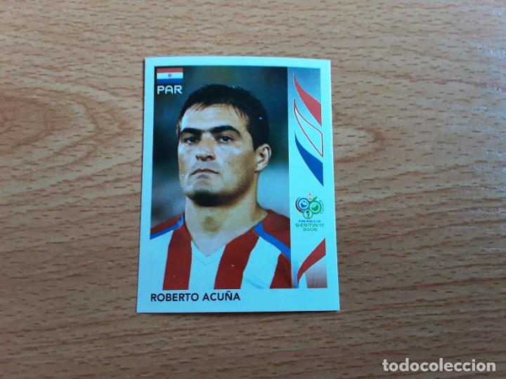 Cromos de F&uacute;tbol: CROMO FUTBOL MUNDIAL 2006 EDITORIAL PANINI 120.ACU&Ntilde;A-PARAGUAY-NUNCA PEGADO