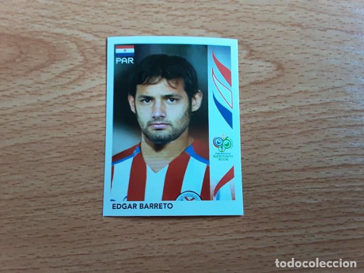 Figurine di Calcio: CROMO FUTBOL MUNDIAL 2006 EDITORIAL PANINI 121.BARRETO-PARAGUAY-NUNCA PEGADO-DOBLE IMAGEN