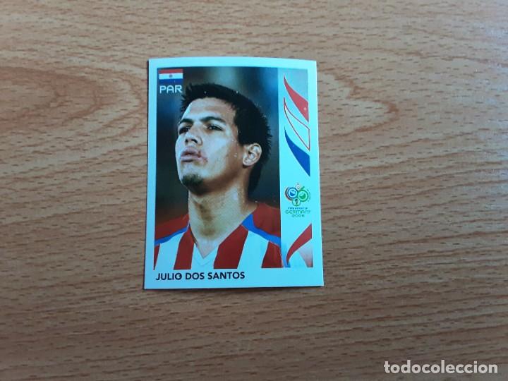 Cromos de F&uacute;tbol: CROMO FUTBOL MUNDIAL 2006 EDITORIAL PANINI 122.DOS SANTOS-PARAGUAY-NUNCA PEGADO