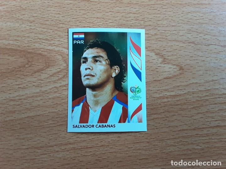 Cromos de F&uacute;tbol: CROMO FUTBOL MUNDIAL 2006 EDITORIAL PANINI 127.CABANAS-PARAGUAY-NUNCA PEGADO