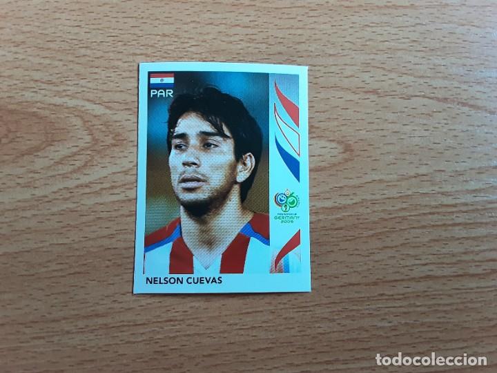 Cromos de F&uacute;tbol: CROMO FUTBOL MUNDIAL 2006 EDITORIAL PANINI 128.CUEVAS-PARAGUAY-NUNCA PEGADO