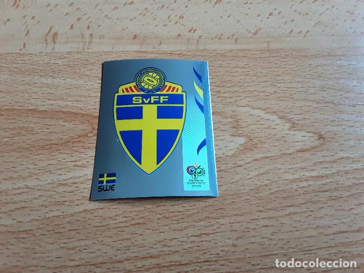 Figurine di Calcio: CROMO FUTBOL MUNDIAL 2006 EDITORIAL PANINI 151.ESCUDO-SUECIA-NUNCA PEGADO