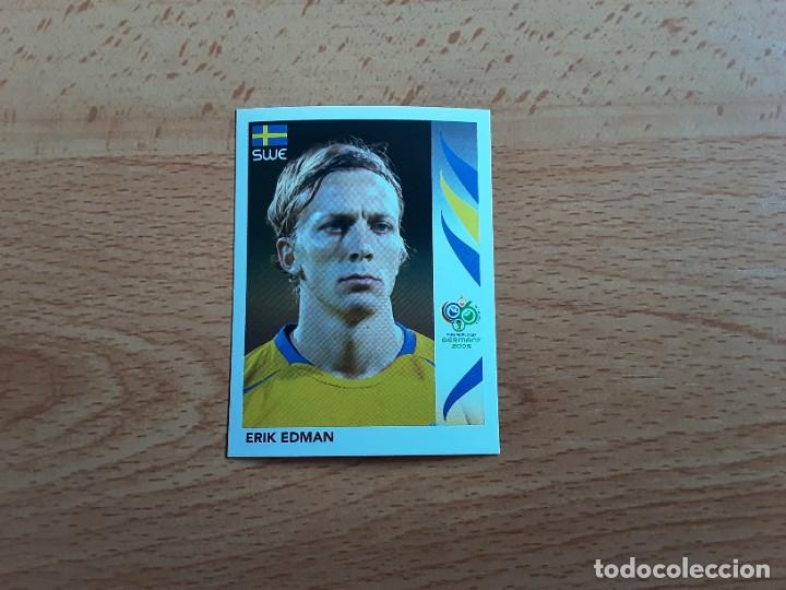 Figurine di Calcio: CROMO FUTBOL MUNDIAL 2006 EDITORIAL PANINI 154.EDMAN-SUECIA-NUNCA PEGADO