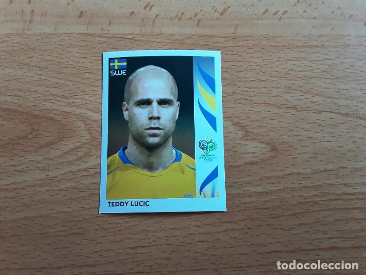 Cromos de F&uacute;tbol: CROMO FUTBOL MUNDIAL 2006 EDITORIAL PANINI 155.LUCIC-SUECIA-NUNCA PEGADO
