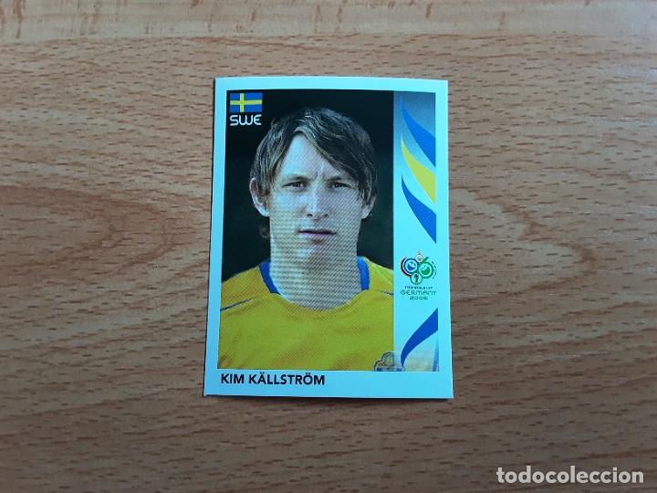 Figurine di Calcio: CROMO FUTBOL MUNDIAL 2006 EDITORIAL PANINI 159.KALLSTROM-SUECIA-NUNCA PEGADO