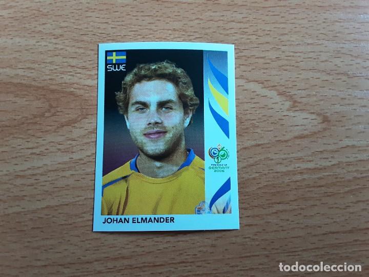 Figurine di Calcio: CROMO FUTBOL MUNDIAL 2006 EDITORIAL PANINI 164.ELMANDER-SUECIA-NUNCA PEGADO