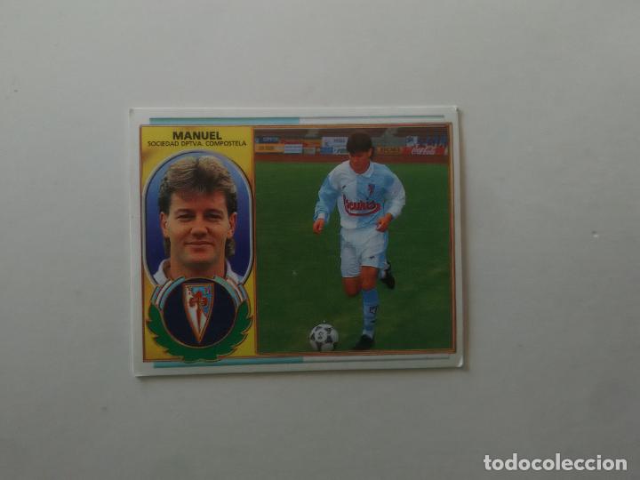 Fu&szlig;ball-Sticker: MANUEL COMPOSTELA CROMO FUTBOL LIGA EDICIONES ESTE 1996-1997 96-97